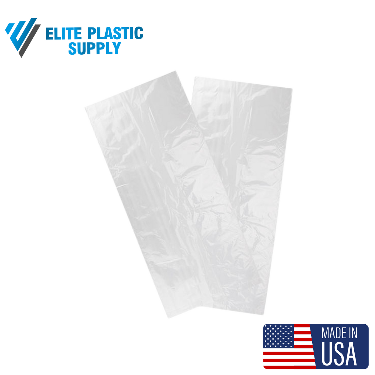 18 Inch Food FDA Clear Bags - 1 Mil - 500/Case