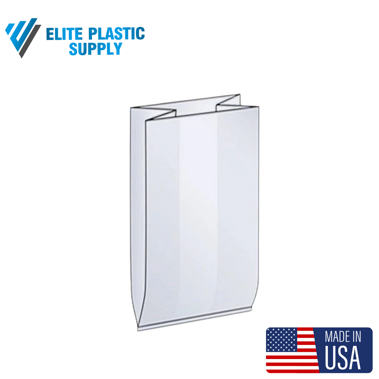 24 Inch Food FDA Clear Bags - 1 Mil - 300/Case